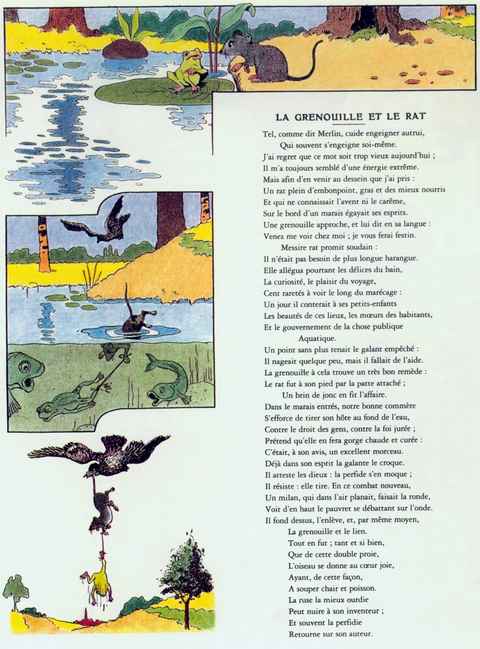 benjamin-rabier-the-frog-and-the-rat